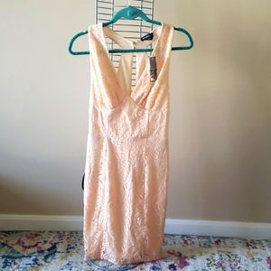 Bebe lace dress NWT